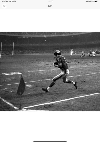 Riddell Kra-Lite RK2 Suspension New York Giants Football Helmet Frank Gifford Sports Mem, Cards & Fan Shop:Fan Apparel & Souvenirs:Football-NFL Riddell