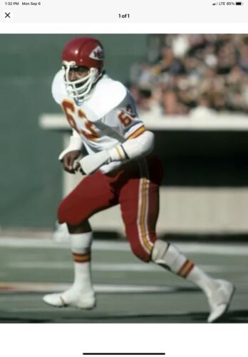 Gladiator Hydra Flo GHH Football Helmet Custom Kansas City Chiefs Willie Lanier Sports Mem, Cards & Fan Shop:Fan Apparel & Souvenirs:Football-NFL Riddell