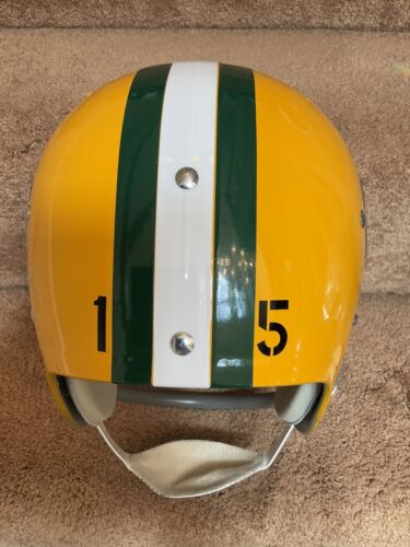 TK2 Style Football Helmet Custom 1967 Green Bay Packers Bart Starr Super Bowl I Sports Mem, Cards & Fan Shop:Autographs-Original:Football-NFL:Helmets WESTBROOKSPORTSCARDS