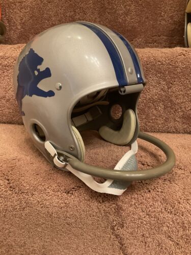 Riddell Kra-Lite RK2 Suspension Football Helmet 1962 Detroit Lions Gail Cogdill Sports Mem, Cards & Fan Shop:Fan Apparel & Souvenirs:Football-NFL Riddell   