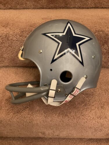 Vintage Riddell Kra-Lite II Football Helmet Dallas Cowboys Charlie Waters Sports Mem, Cards & Fan Shop:Fan Apparel & Souvenirs:Football-NFL Riddell