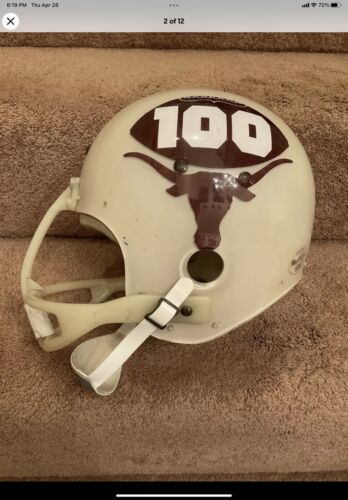 1960's Vintage ORIGINAL MacGregor 2-Bar And Nose Bar Facemask Suspension Helmet Sports Mem, Cards & Fan Shop:Game Used Memorabilia:Football-NFL:Helmet WESTBROOKSPORTSCARDS