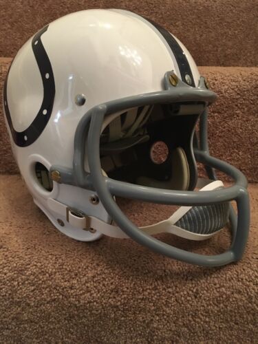 Riddell Kra-Lite RK2 Suspension Football Helmet Baltimore Colts Raymond Berry Sports Mem, Cards & Fan Shop:Fan Apparel & Souvenirs:Football-NFL Riddell