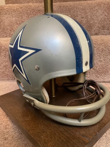 Vintage Original Riddell 1970 Dallas Cowboys Kra-Lite Football Helmet Lamp Sports Mem, Cards & Fan Shop:Fan Apparel & Souvenirs:Football-NFL Riddell