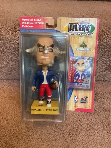 Ben Franklin NBA All-Star Game 2002 Playmaker Limited Edition Bobble Head Sports Mem, Cards & Fan Shop:Fan Apparel & Souvenirs:Football-NFL Upper Deck