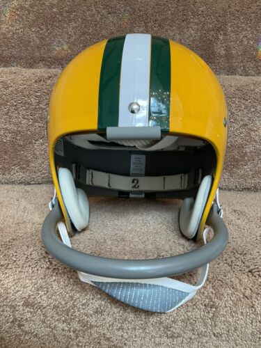 TK2 Style Football Helmet Custom 1967 Green Bay Packers Bart Starr Super Bowl I Sports Mem, Cards & Fan Shop:Autographs-Original:Football-NFL:Helmets WESTBROOKSPORTSCARDS