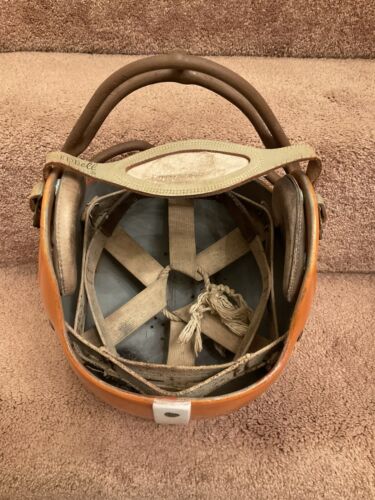 Original Vintage Riddell RK4 Suspension Football Helmet Custom Cleveland Browns Sports Mem, Cards & Fan Shop:Game Used Memorabilia:Football-NFL:Helmet WESTBROOKSPORTSCARDS