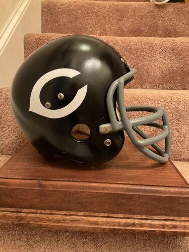 Original Vintage Wilson Football Helmet Custom Chicago Bears Dick Butkus Sports Mem, Cards & Fan Shop:Fan Apparel & Souvenirs:Football-NFL Wilson