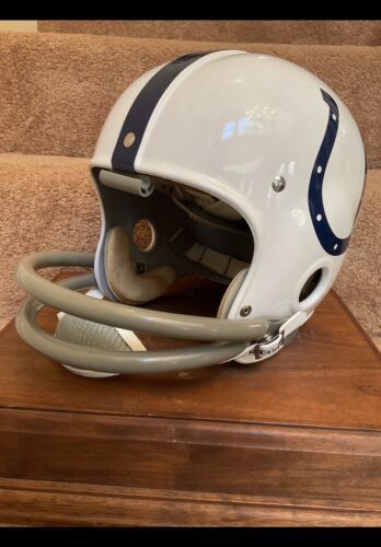 Riddell Kra-Lite RK2 Suspension Football Helmet Baltimore Colts John Unitas Sports Mem, Cards & Fan Shop:Fan Apparel & Souvenirs:Football-NFL Riddell