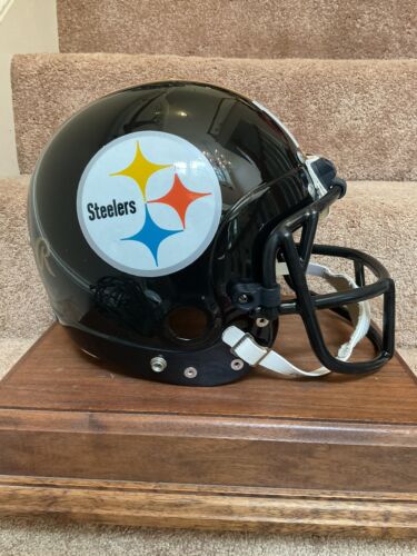 Vintage RARE Rawlings HND-9 Ridge Football Helmet Pittsburgh Steelers Bradshaw Sports Mem, Cards & Fan Shop:Fan Apparel & Souvenirs:Football-NFL Rawlings   