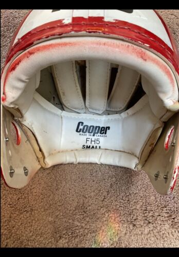 Cooper FH5 Original Suspension Small Youth Football Helmet Heavy Padding Sports Mem, Cards & Fan Shop:Fan Apparel & Souvenirs:Football-NFL WESTBROOKSPORTSCARDS