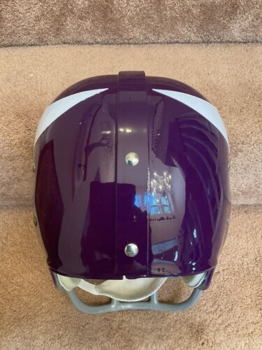 Minnesota Vikings “Big Horns” RK2 Style Suspension Football Helmet Alan Page Sports Mem, Cards & Fan Shop:Fan Apparel & Souvenirs:Football-NFL WESTBROOKSPORTSCARDS
