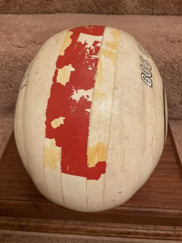 Original Vintage Rare Wilson Football Helmet Exterior Padded Top Rare facemask Sports Mem, Cards & Fan Shop:Fan Apparel & Souvenirs:Football-NFL Riddell