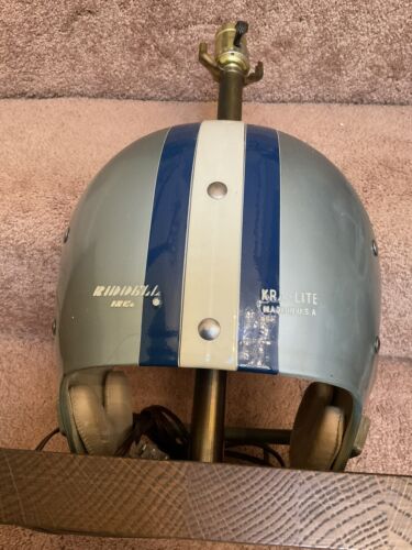 Vintage Original Riddell 1970 Dallas Cowboys Kra-Lite Football Helmet Lamp Sports Mem, Cards & Fan Shop:Fan Apparel & Souvenirs:Football-NFL Riddell