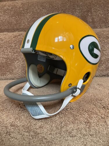 TK2 Style Football Helmet Custom 1967 Green Bay Packers Bart Starr Super Bowl I Sports Mem, Cards & Fan Shop:Autographs-Original:Football-NFL:Helmets WESTBROOKSPORTSCARDS