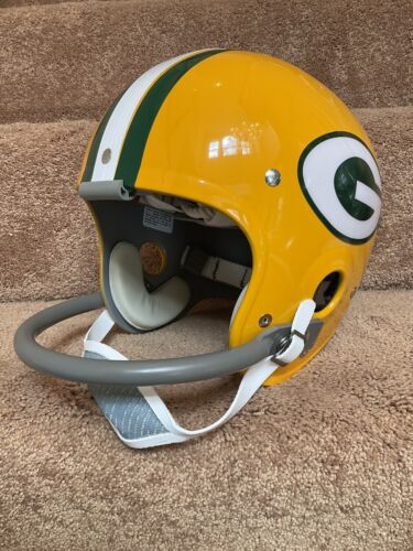 TK2 Style Football Helmet Custom 1967 Green Bay Packers Bart Starr Super Bowl I Sports Mem, Cards & Fan Shop:Autographs-Original:Football-NFL:Helmets WESTBROOKSPORTSCARDS   