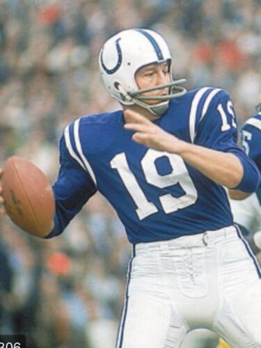 John Unitas Baltimore Colts Vintage RIDDell RK2 Style Football Helmet Sports Mem, Cards & Fan Shop:Game Used Memorabilia:Football-NFL:Helmet WESTBROOKSPORTSCARDS