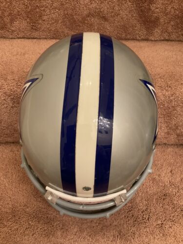 Authentic Vintage Dallas Cowboys Rare Rawlings RTS Football Helmet Walker 1985 Sports Mem, Cards & Fan Shop:Game Used Memorabilia:Football-NFL:Helmet WESTBROOKSPORTSCARDS