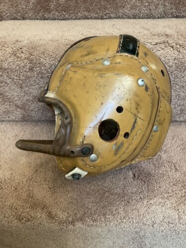 MacGregor Authentic H612 Leather Suspension Football Helmet Notre Dame Irish Sports Mem, Cards & Fan Shop:Fan Apparel & Souvenirs:Football-NFL MacGregor