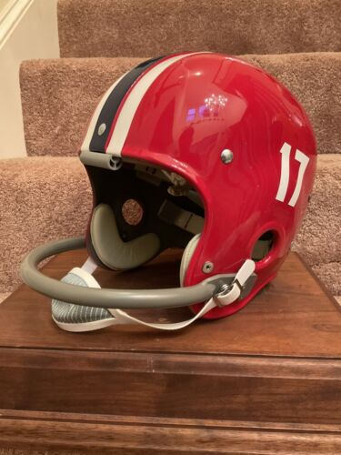 SMU Mustangs Suspension Football Helmet Authentic Reproduction Meredith Sports Mem, Cards & Fan Shop:Fan Apparel & Souvenirs:College-NCAA WESTBROOKSPORTSCARDS   