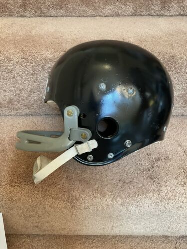 Vintage RARE Rawlings HND-9 Football Helmet Pittsburgh Steelers Terry Bradshaw Sports Mem, Cards & Fan Shop:Fan Apparel & Souvenirs:Football-NFL Rawlings