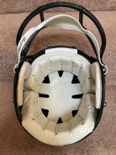 Vintage RARE Rawlings HND-9 Ridge Football Helmet Pittsburgh Steelers Bradshaw Sports Mem, Cards & Fan Shop:Fan Apparel & Souvenirs:Football-NFL Rawlings
