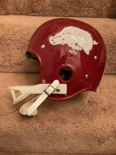 Riddell Kra-Lite RK2 Football Helmet 1964 Arkansas Razorbacks National Champions Sports Mem, Cards & Fan Shop:Fan Apparel & Souvenirs:College-NCAA Riddell