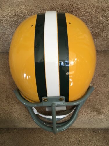 Riddell Kra-Lite RK2 Suspension Green Bay Packers Football Helmet Jerry Kramer Sports Mem, Cards & Fan Shop:Fan Apparel & Souvenirs:Football-NFL Riddell