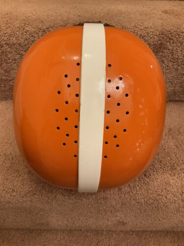 Original Vintage Riddell RK4 Suspension Football Helmet Custom Cleveland Browns Sports Mem, Cards & Fan Shop:Game Used Memorabilia:Football-NFL:Helmet WESTBROOKSPORTSCARDS   