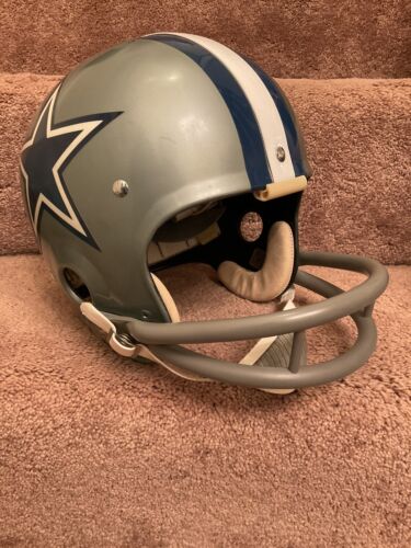 Vintage Original Dallas Cowboys Riddell Kra-Lite TK2 1971 Football Helmet Sports Mem, Cards & Fan Shop:Fan Apparel & Souvenirs:Football-NFL Riddell   