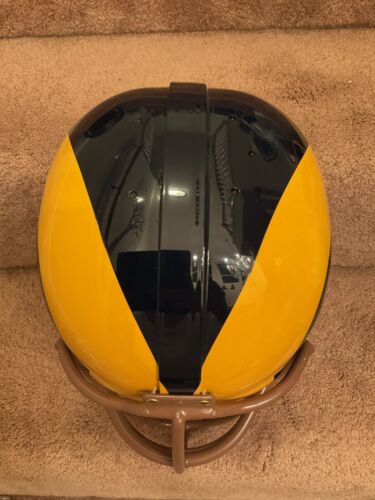 Los Angeles Rams Throwback RK4 Football Helmet 1950s Painted Horns Cowcatcher Sports Mem, Cards & Fan Shop:Fan Apparel & Souvenirs:Football-NFL WESTBROOKSPORTSCARDS