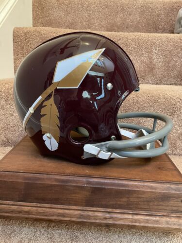 1965 Washington Redskins Spear RK2 Style Custom Football Helmet Sonny Jurgensen Sports Mem, Cards & Fan Shop:Autographs-Original:Football-NFL:Helmets WESTBROOKSPORTSCARDS
