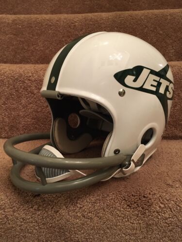 Riddell Kra-Lite RK2 Suspension Football Helmet 1963 New York Jets Sports Mem, Cards & Fan Shop:Fan Apparel & Souvenirs:Football-NFL Riddell