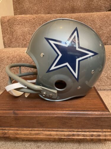 Vintage Riddell Kra-Lite TK2 Football Helmet Rare 1971 Dallas Cowboys Staubach Sports Mem, Cards & Fan Shop:Fan Apparel & Souvenirs:Football-NFL Riddell