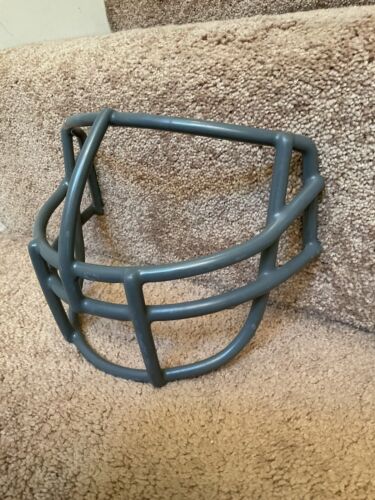 Vintage Riddell 1980s NOPO Football Helmet Lineman Gray 2-Dot Facemask USFL Sporting Goods:Team Sports:Football:Clothing, Shoes & Accessories:Helmets & Hats Riddell