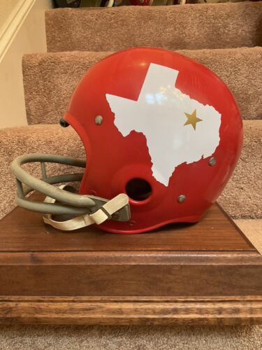 Vintage Original Riddell Kra-Lite TK2 1962 Football Helmet Custom Dallas Texans Sports Mem, Cards & Fan Shop:Fan Apparel & Souvenirs:Football-NFL Riddell