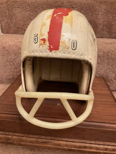 Original Vintage Rare Wilson Football Helmet Exterior Padded Top Rare facemask Sports Mem, Cards & Fan Shop:Fan Apparel & Souvenirs:Football-NFL Riddell