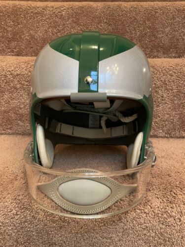 Philadelphia Eagles Painted Wings RK4 Style Lucite Facemask Football Helmet Sports Mem, Cards & Fan Shop:Fan Apparel & Souvenirs:Football-NFL Riddell