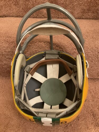 RK2 Husky Vintage Style Suspension Football Helmet Green Bay Packers Kramer Sports Mem, Cards & Fan Shop:Fan Apparel & Souvenirs:Football-NFL WESTBROOKSPORTSCARDS