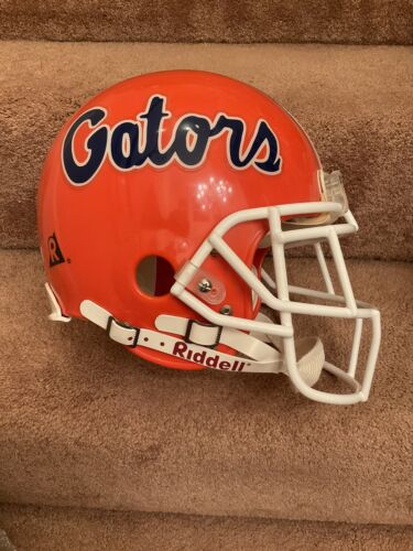 custom ncaa football helmets RIddell VSR4 Football Helmet Florida Gators Custom Emmitt Smith – WESTBROOKSPORTSCARDS