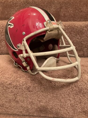 Authentic Riddell Kra-Lite II Atlanta Falcons Football Helmet Game Used Sports Mem, Cards & Fan Shop:Fan Apparel & Souvenirs:Football-NFL Riddell