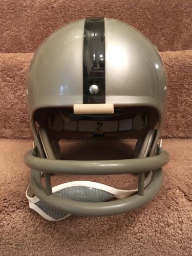 Vintage Riddell Kra-Lite TK2 Football Helmet-1971 Oakland Raiders Biletnikoff Sports Mem, Cards & Fan Shop:Fan Apparel & Souvenirs:Football-NFL Riddell