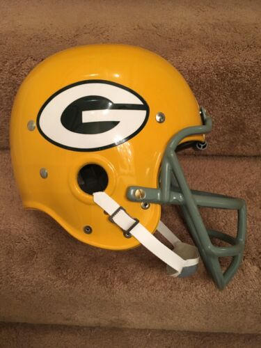 Riddell Kra-Lite RK2 Suspension Green Bay Packers Football Helmet Forrest Gregg Sports Mem, Cards & Fan Shop:Fan Apparel & Souvenirs:Football-NFL Riddell