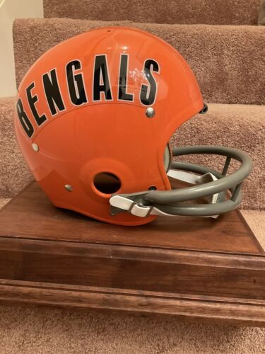 fist football helmet TK2 Style Football Helmet Custom 1976 Cincinnati Bengals Ken Anderson – WESTBROOKSPORTSCARDS