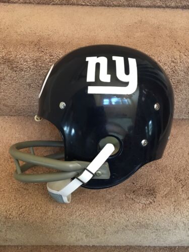 Riddell Kra-Lite TK2 Suspension Football Helmet 1970 New York Giants Tarkenton Sports Mem, Cards & Fan Shop:Fan Apparel & Souvenirs:Football-NFL Riddell