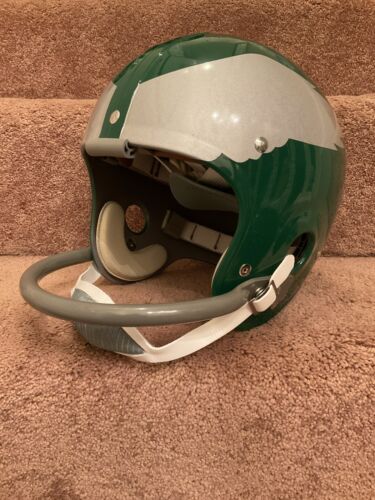 RK4 Style Football Helmet Philadelphia Eagles Painted Wings Pete Retzlaff Sports Mem, Cards & Fan Shop:Autographs-Original:Football-NFL:Helmets WESTBROOKSPORTSCARDS