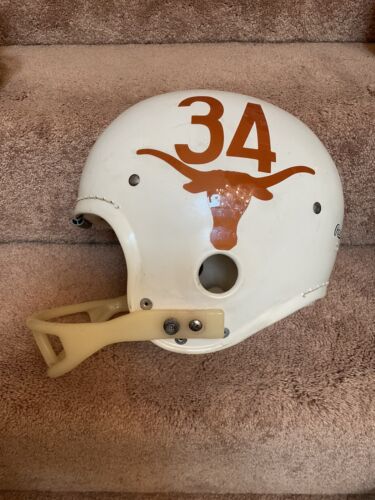 Vintage Original Rawlings HC20 Football Helmet- Custom 1965-1966 Texas Longhorns Sports Mem, Cards & Fan Shop:Fan Apparel & Souvenirs:College-NCAA Rawlings   