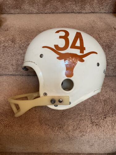 Vintage Original Rawlings HC20 Football Helmet- Custom 1965-1966 Texas Longhorns Sports Mem, Cards & Fan Shop:Fan Apparel & Souvenirs:College-NCAA Rawlings
