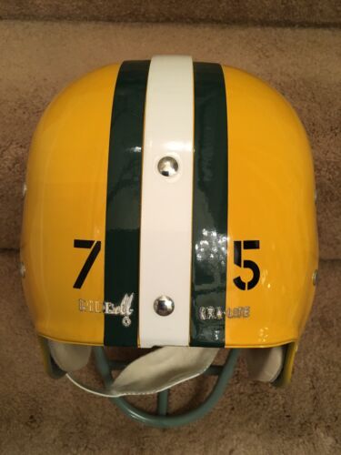 Riddell Kra-Lite RK2 Suspension Green Bay Packers Football Helmet Forrest Gregg Sports Mem, Cards & Fan Shop:Fan Apparel & Souvenirs:Football-NFL Riddell