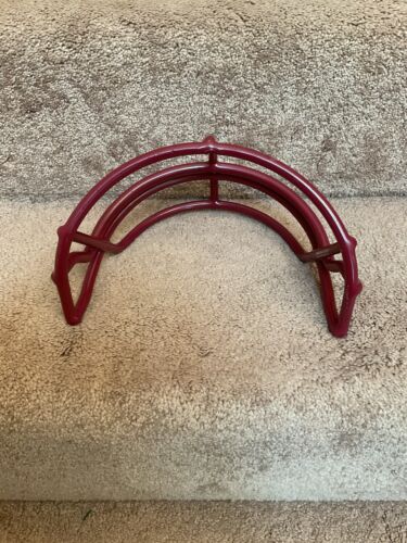 Vintage Schutt Double Wire NOP Cardinal Red Football Helmet Face Mask Sporting Goods:Team Sports:Football:Clothing, Shoes & Accessories:Helmets & Hats Schutt